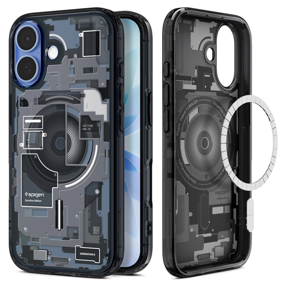 Spigen Ultra Hybrid Zero One MagSafe pro iPhone 17 černá - náhled 1