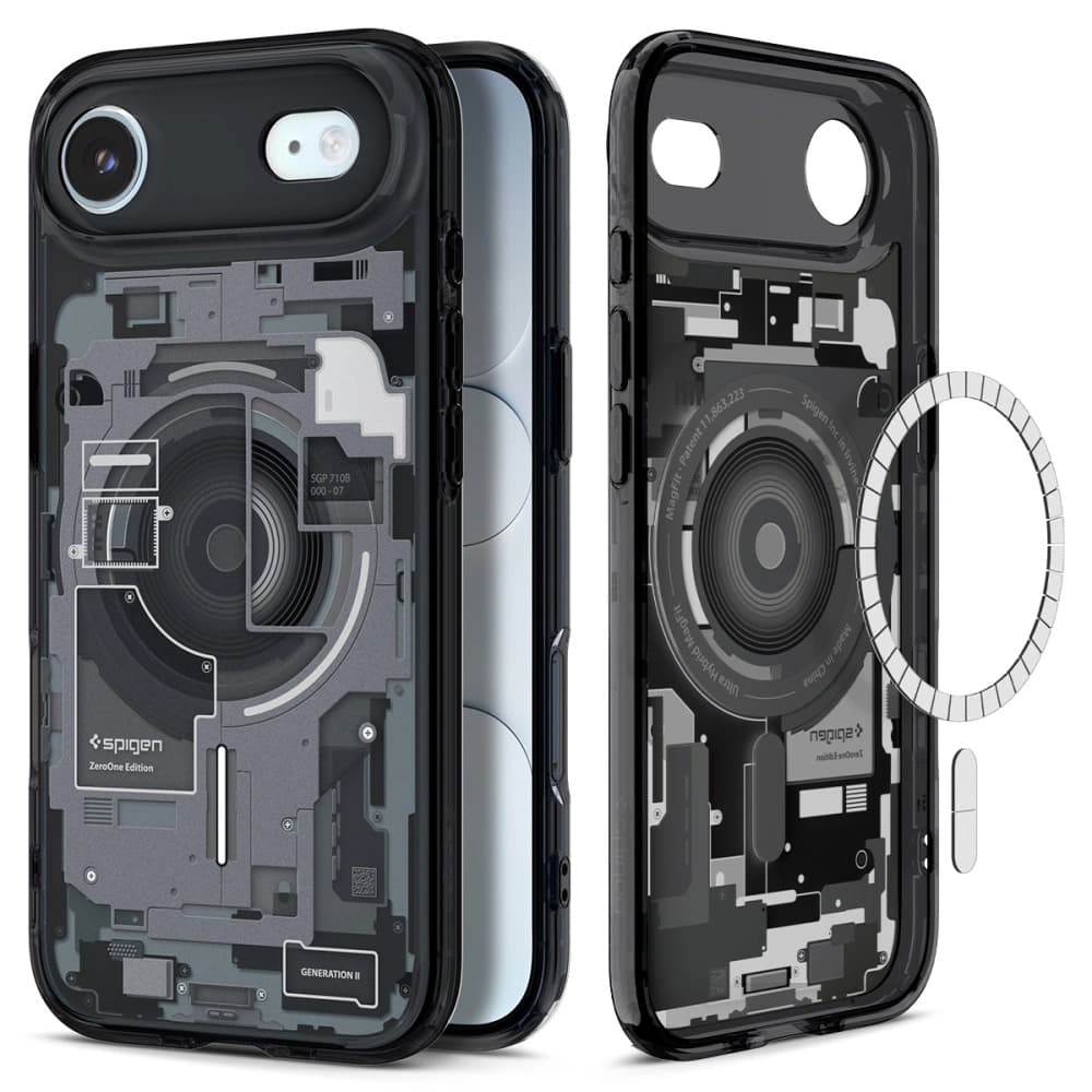 Spigen Ultra Hybrid Zero One MagSafe iPhone 17 Air černá - náhled 1