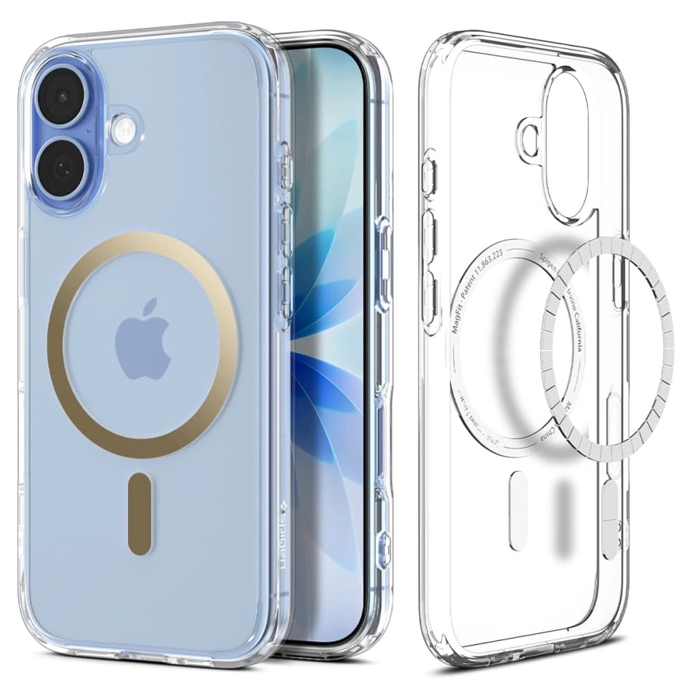 Spigen Ultra Hybrid MagSafe iPhone 17 čirý zlatý - náhled 1