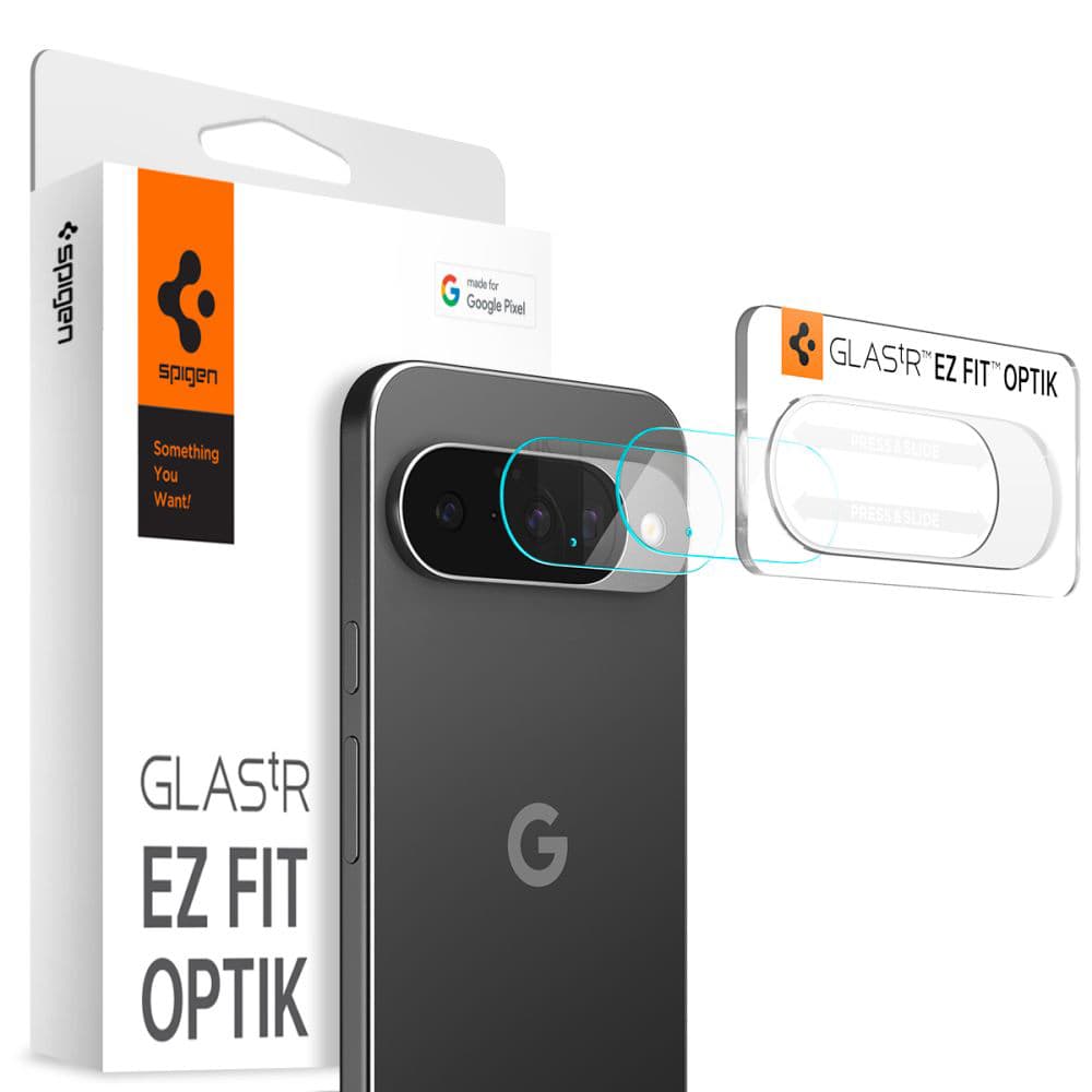 Spigen Optik.tR ochranné sklo na kameru Google Pixel 10 průhledné 2 ks - náhled 1