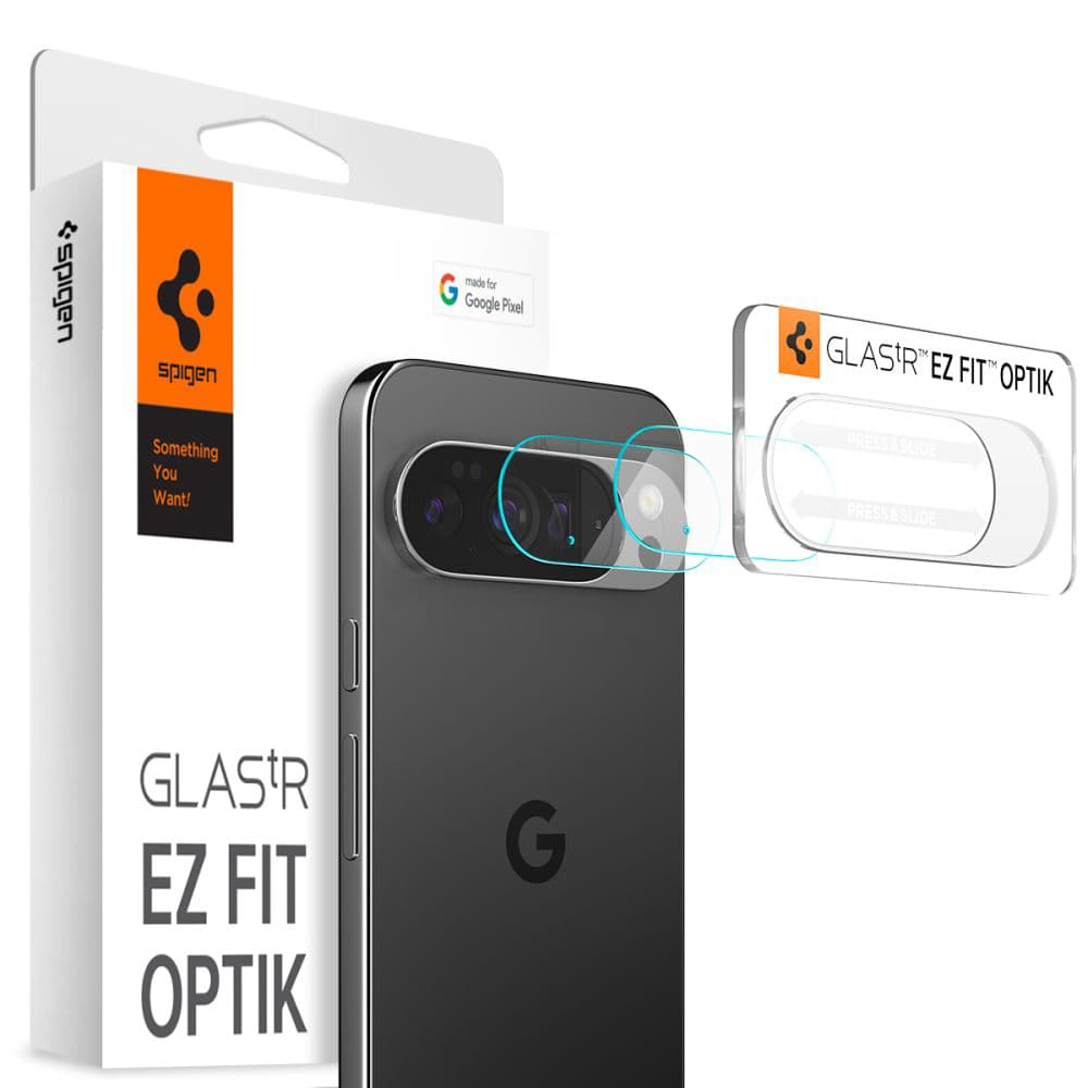 Spigen Optik.tR ochranné sklo na kameru 2 ks Google Pixel 10 Pro čiré - náhled 1