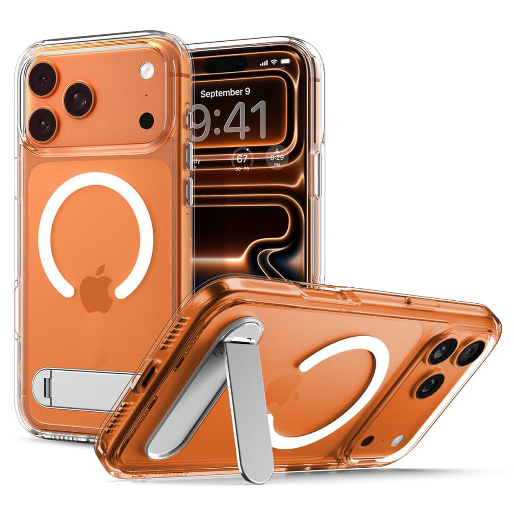 Spigen Ultra Hybrid S MagSafe iPhone 17 Pro čirý bílý - náhled 1