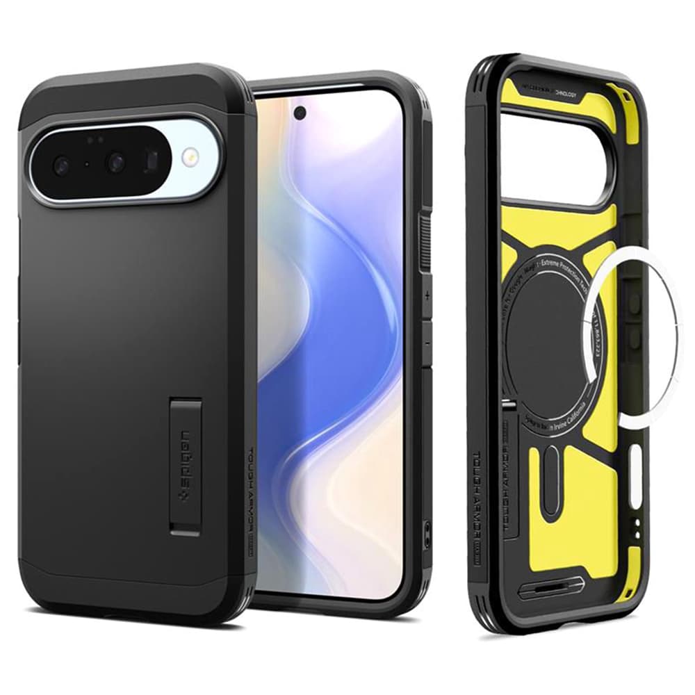 Pouzdro Spigen Tough Armor pro Google Pixel 10 / 10 Pro černé - náhled 1