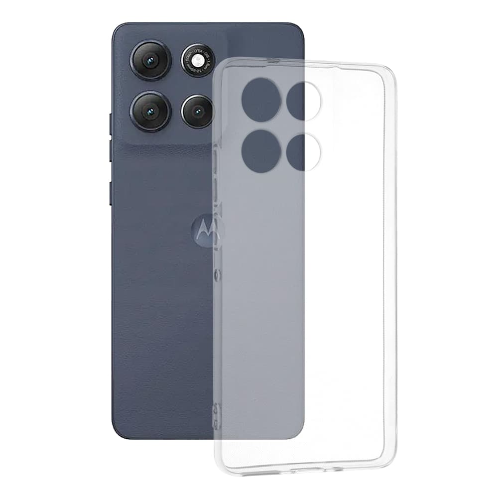 Techsuit silikonové pouzdro Motorola Moto G86 Power průhledné - náhled 1