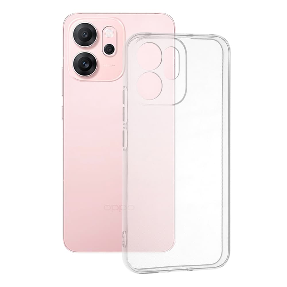 Techsuit silikonové pouzdro Oppo Reno14 F Reno14 FS 5G průhledné - náhled 1