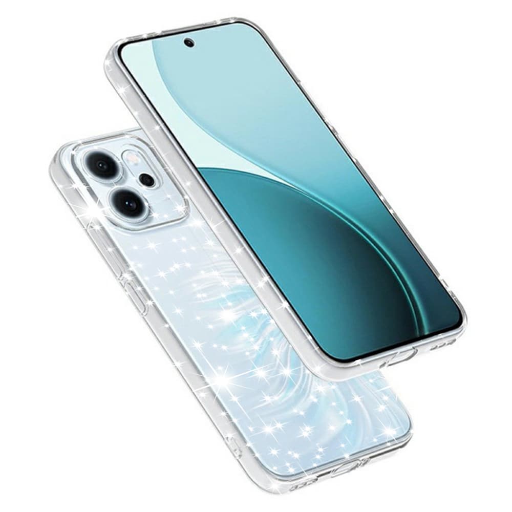 Techsuit SparkleSkin Series pro Oppo Reno14 F / Reno14 FS 5G průhledný - náhled 1
