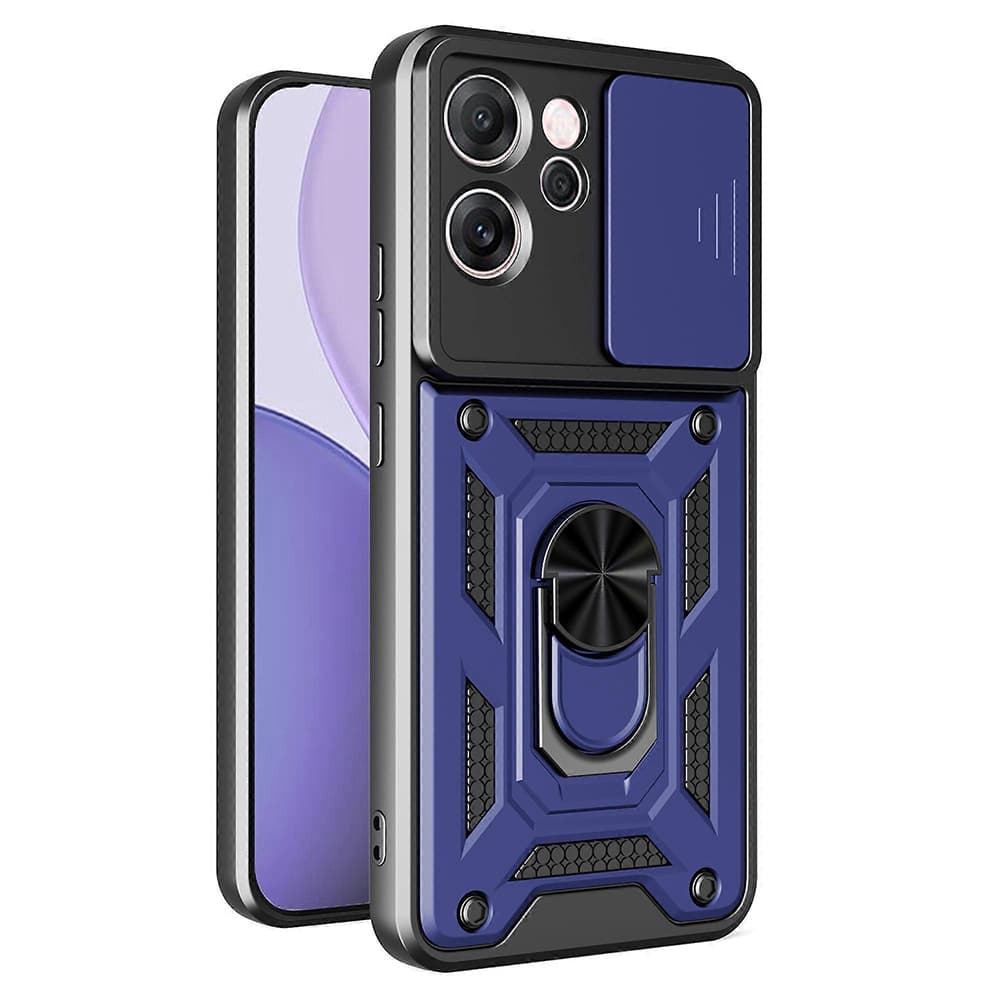 Techsuit CamShield Series pro Oppo Reno14 F Reno14 FS 5G modrá - náhled 1