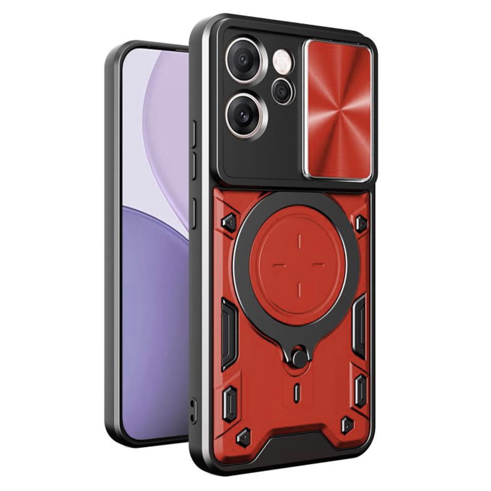 Techsuit CamGuard Pro pro Oppo Reno14 F Reno14 FS 5G červený - náhled 1