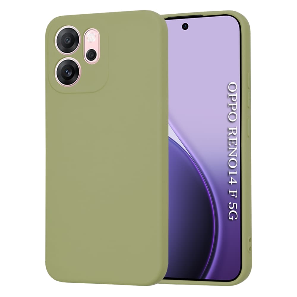 Techsuit SoftFlex pro Oppo Reno14 F Reno14 FS 5G v barvě matcha - náhled 1