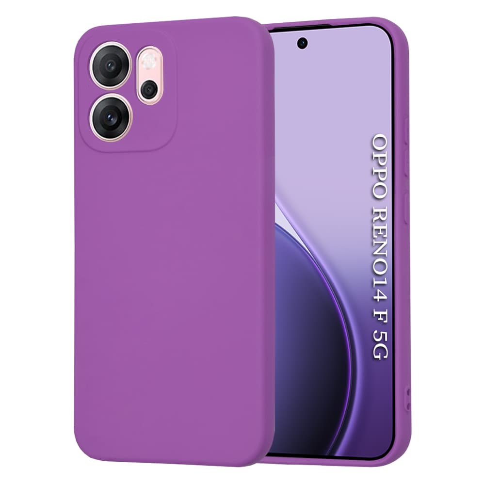Techsuit SoftFlex pro Oppo Reno14 F Reno14 FS 5G fialová - náhled 1