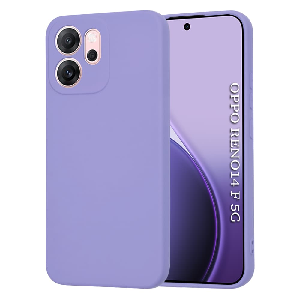 Techsuit SoftFlex pro Oppo Reno14 F Reno14 FS 5G světle fialová - náhled 1
