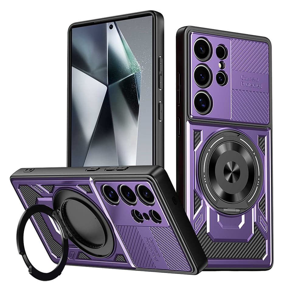 Techsuit RuggedCam pro Oppo Reno14 F Reno14 FS 5G fialová
