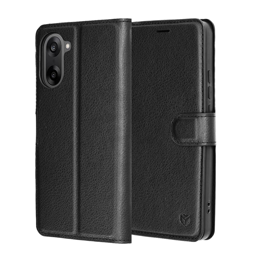 Techsuit kožené pouzdro OnePlus Nord CE5 černé - náhled 1