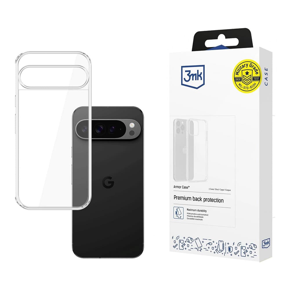 3mk Armor Case Google Pixel 10 Pro XL Průhledný