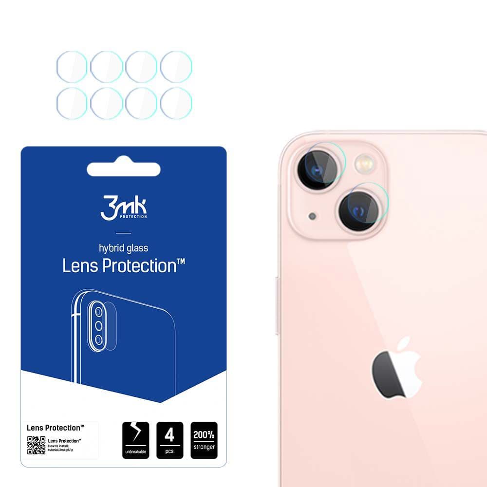 3mk Lens Protection (4 ks) iPhone 14 průhledný - náhled 1