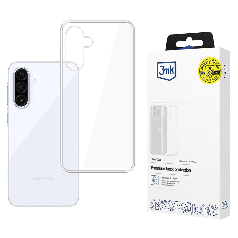 3mk Clear Case pro Samsung Galaxy A17 5G / A17 4G průhledný