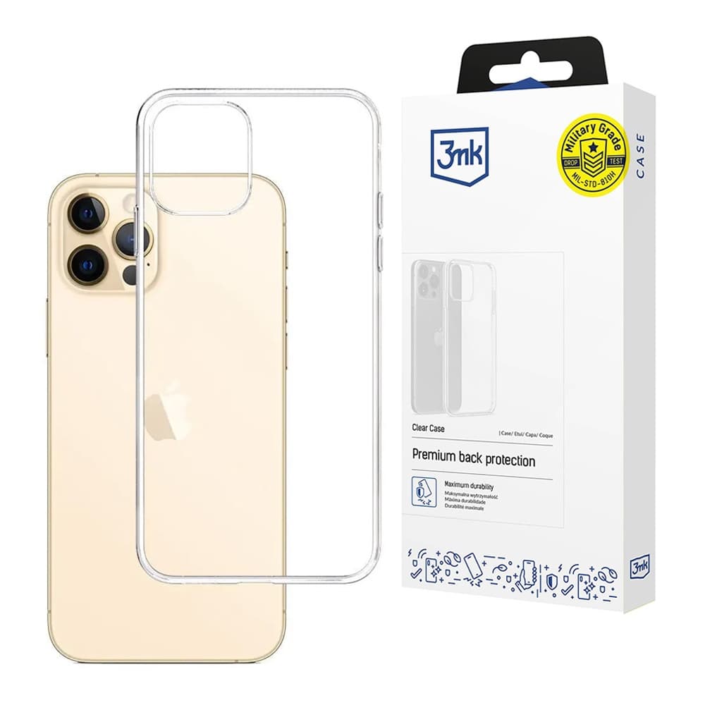 3mk Clear Case iPhone 13 Pro Max Průhledný - náhled 1
