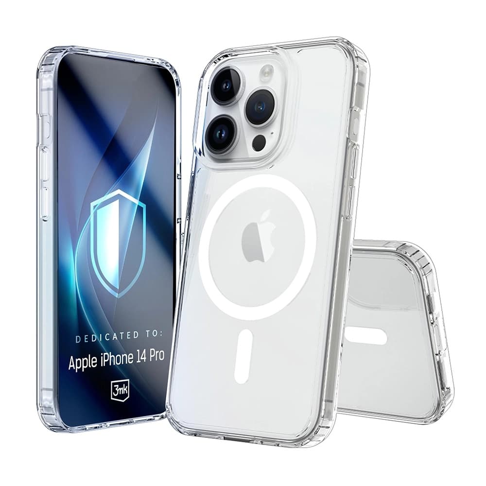 3mk Armor MagCase iPhone 14 Pro Průhledný - náhled 1