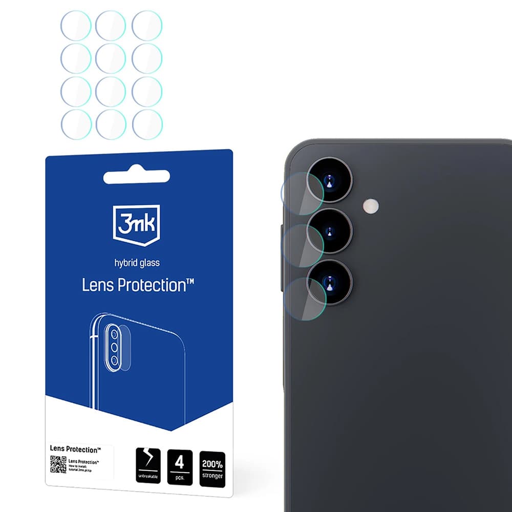 3mk Lens Protection (4 ks) Samsung Galaxy A16 4G / A16 5G průhledný - náhled 1
