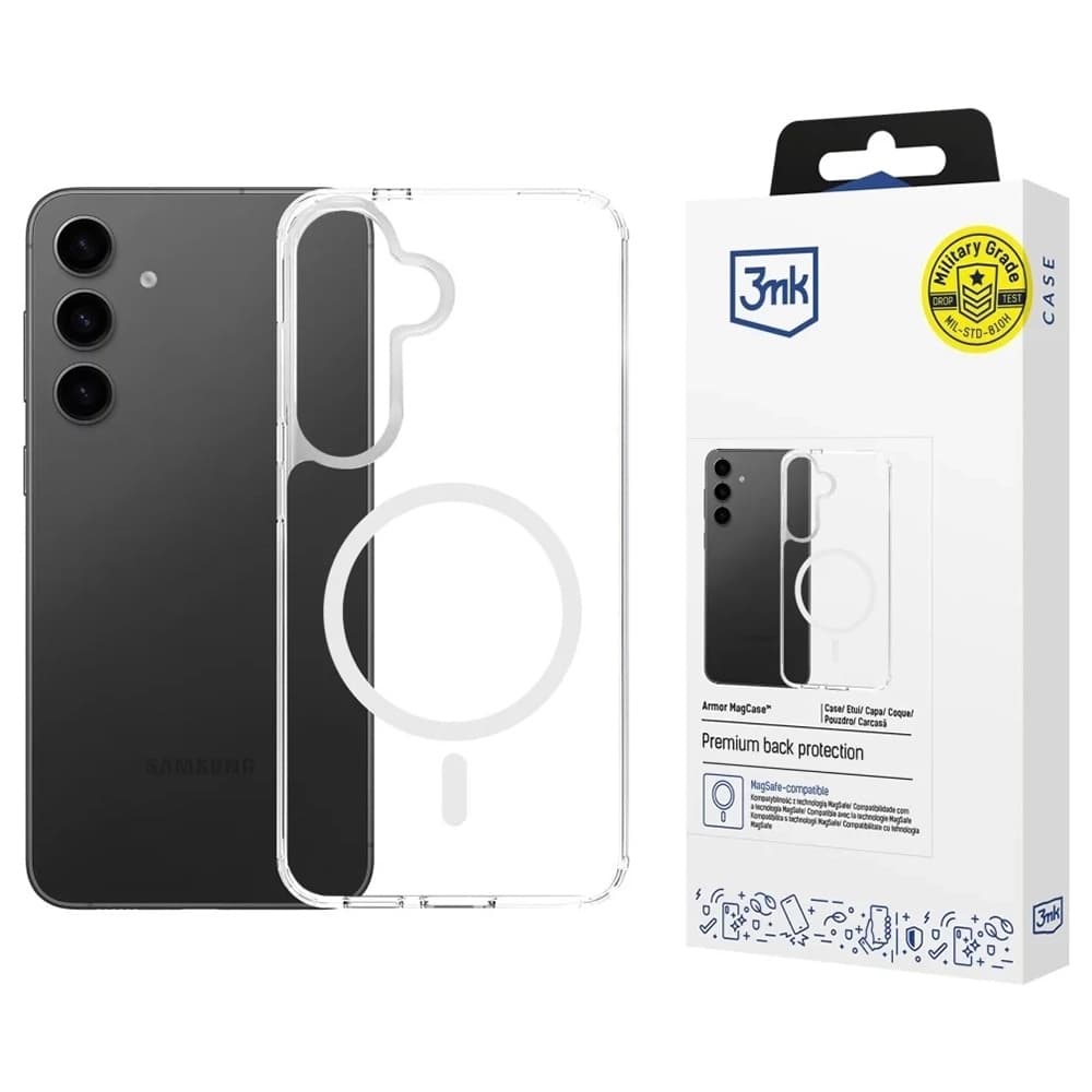 3mk Armor MagCase Samsung Galaxy A16 4G / A16 5G Průhledný - náhled 1
