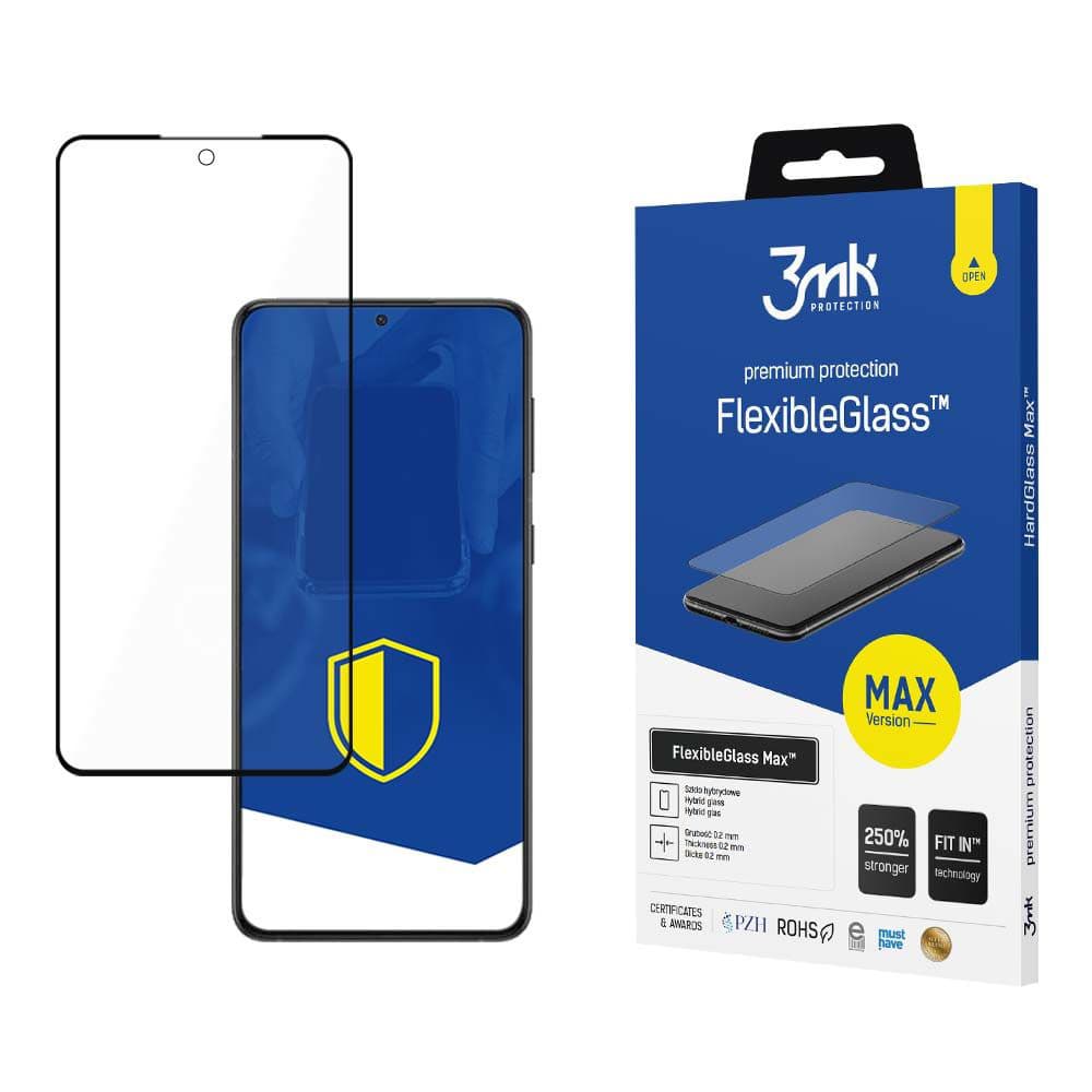 3mk FlexibleGlass Max pro Samsung Galaxy S24 černá - náhled 1