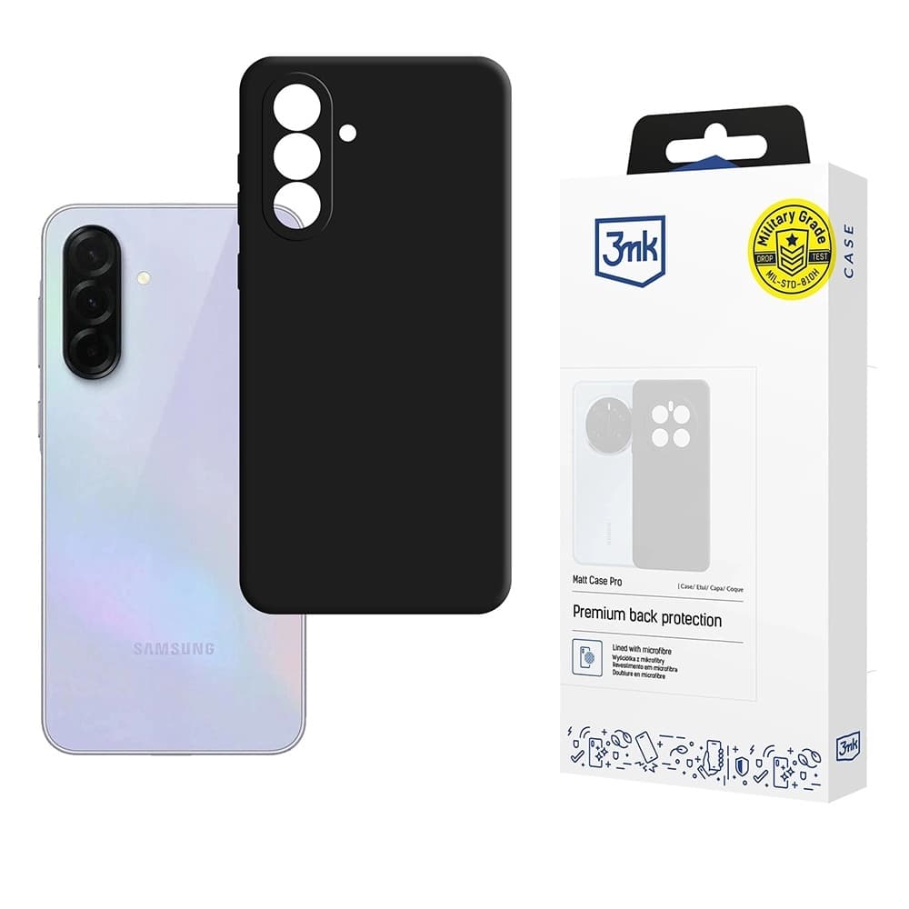 3mk Matt Case Pro pro Samsung Galaxy A36 5G černý - náhled 1