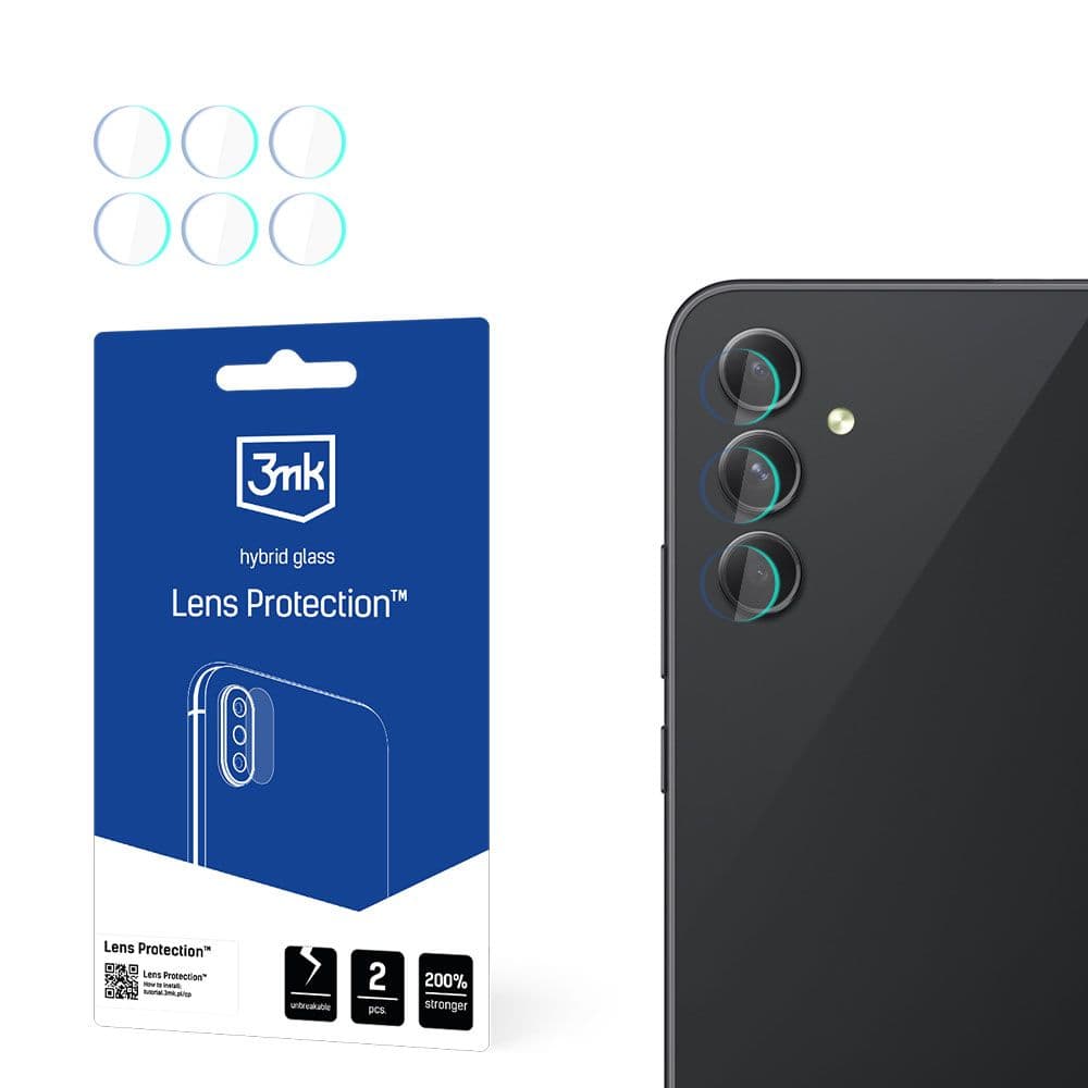 3mk Lens Protection (4 pack) Samsung Galaxy A54 průhledný - náhled 1