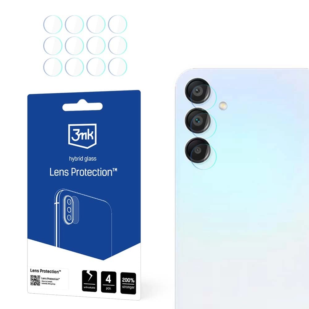 3mk Lens Protection 4 ks Samsung Galaxy A15 5G průhledný - náhled 1