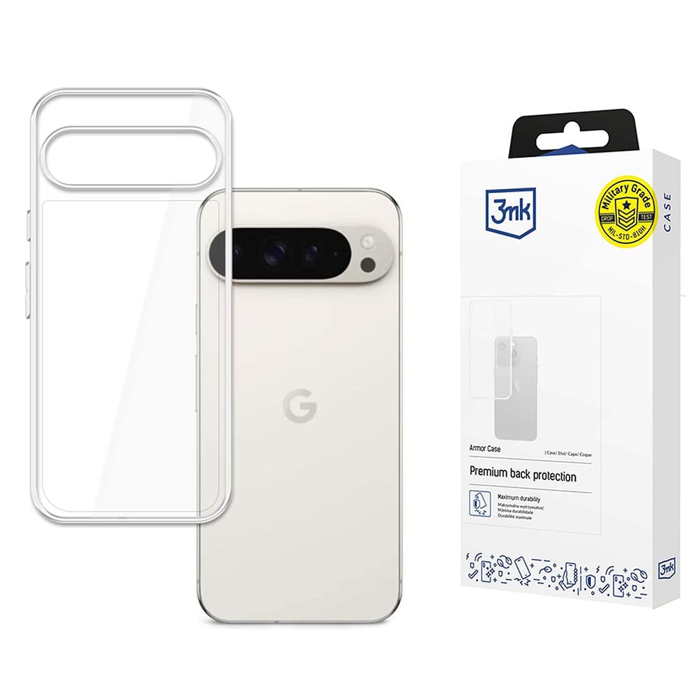 3mk Armor Case Google Pixel 9 Pro XL Průhledný