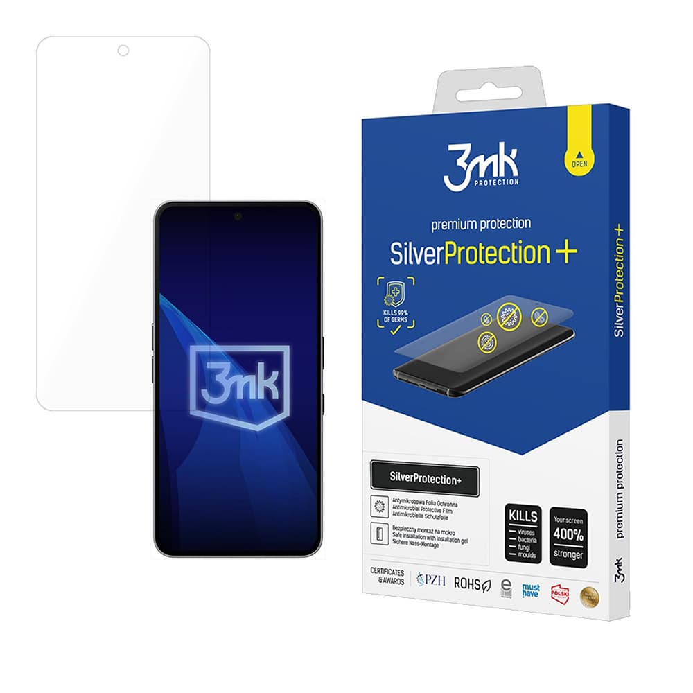 3mk SilverProtection+ fólie Nothing Phone (3a) / (3a) Pro čirá - náhled 1