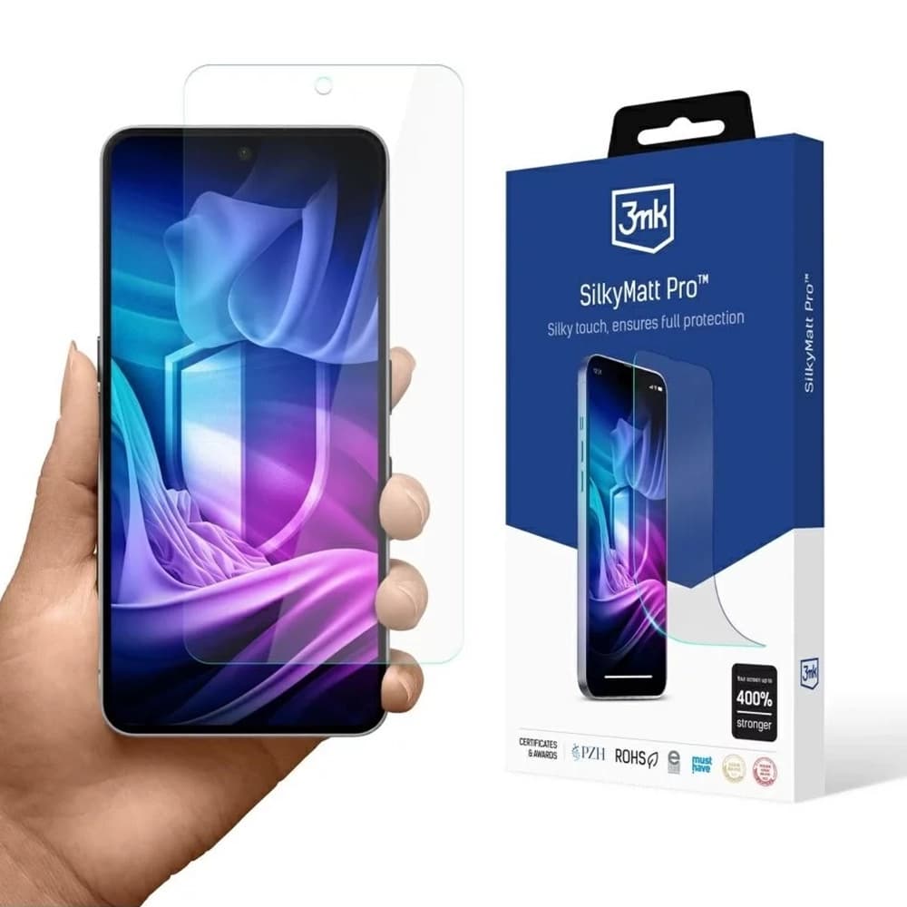 3mk Silky Matt Pro ochranná fólie Nothing Phone (3a) / (3a) Pro čirá - náhled 1