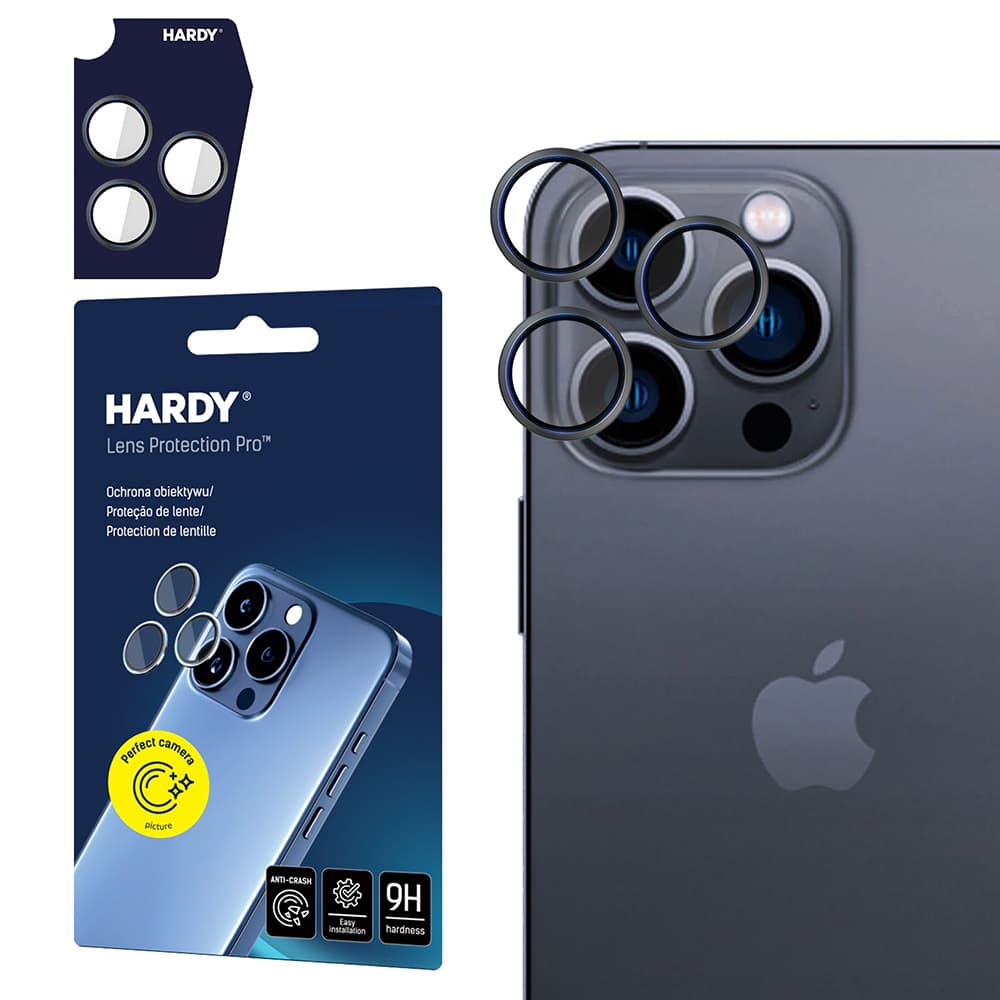 3mk Hardy Lens Protection Pro pro iPhone 16 Pro Max iPhone 16 Pro černá