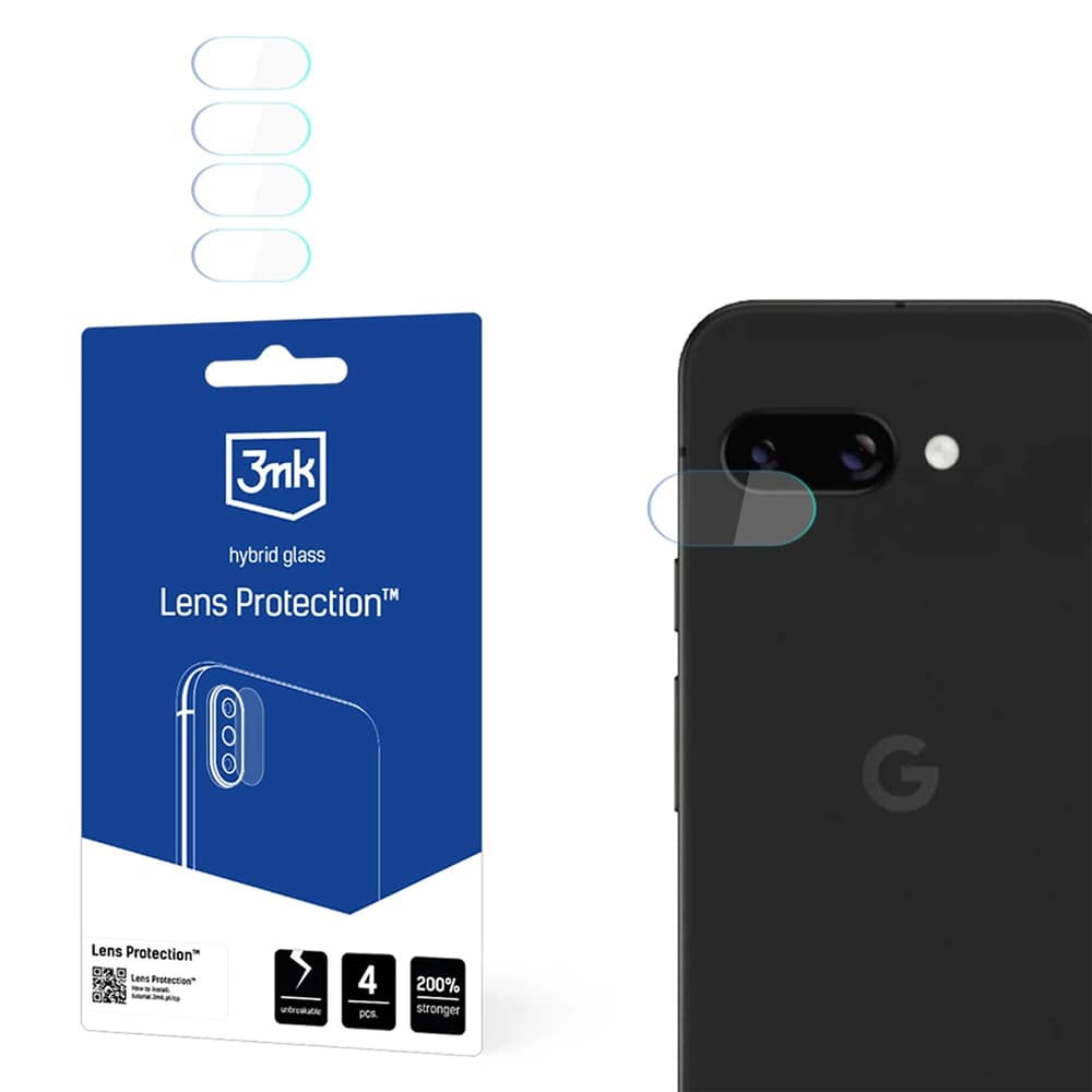 3mk Lens Protection (4 ks) Google Pixel 9a čirý - náhled 1