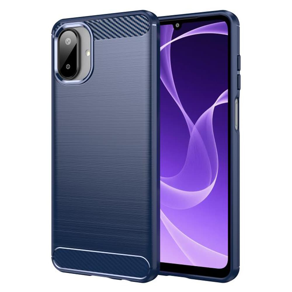 Techsuit Carbon Silicone pro Samsung Galaxy A07 4G modrý - náhled 1