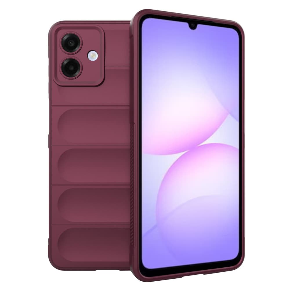 Techsuit Magic Shield pro Samsung Galaxy A07 4G v barvě bordó - náhled 1