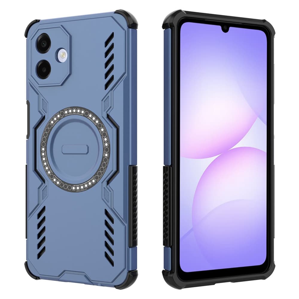 Pouzdro Techsuit ArmorMag pro Samsung Galaxy A07 4G modré - náhled 1