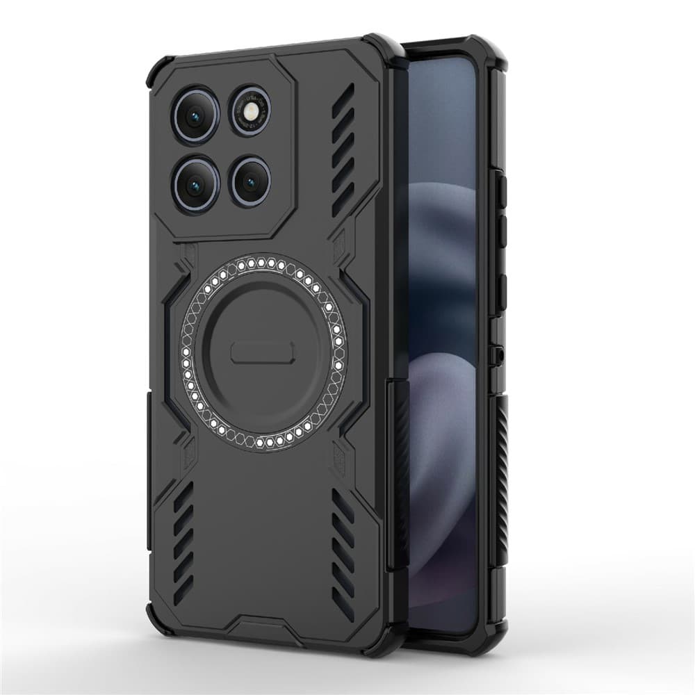 Pouzdro Techsuit ArmorMag pro Motorola Moto G86 Power černé - náhled 1