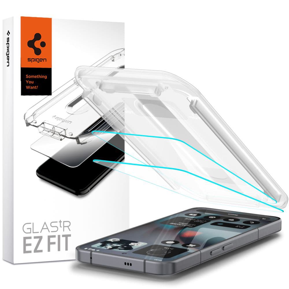 Spigen Glas.tR EZ-FIT (2 balení) Nothing Phone (3) průhledný - náhled 1