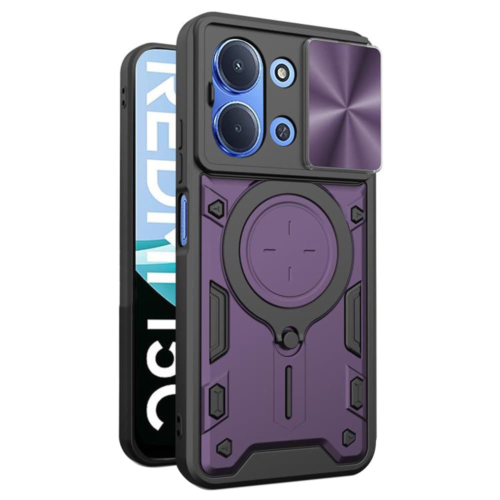 Techsuit CamGuard Pro pro Xiaomi Redmi 15C 4G / 5G fialová - náhled 1