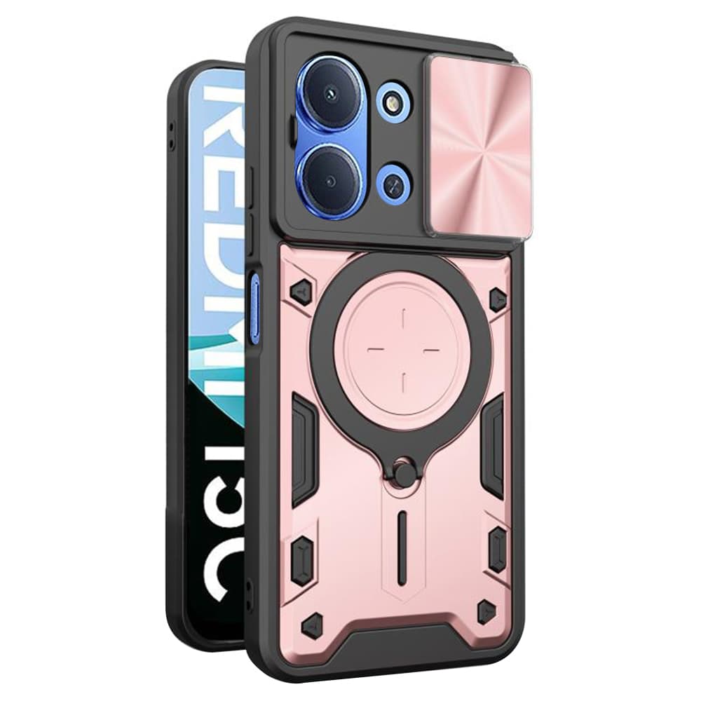 Techsuit CamGuard Pro pro Xiaomi Redmi 15C 4G / 5G růžově zlatý - náhled 1