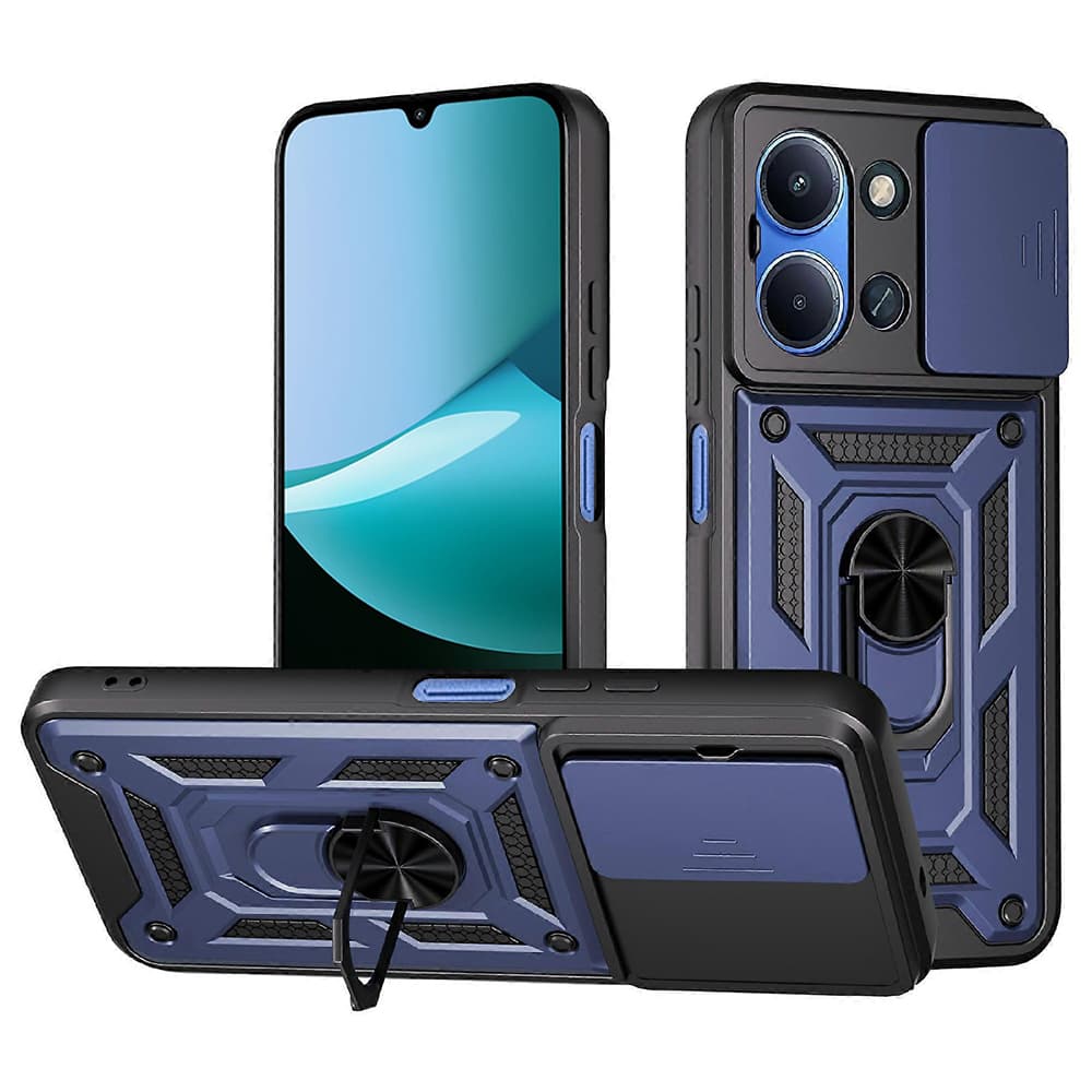 Techsuit CamShield Series pro Xiaomi Redmi 15C 4G / 5G modrý - náhled 1