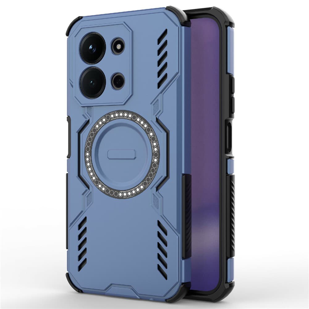 Pouzdro Techsuit ArmorMag pro Xiaomi Redmi 15C 4G/5G modré - náhled 1