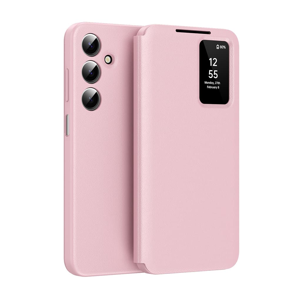 Techsuit SmartView Series pro Samsung Galaxy A17 5G A17 4G A26 5G růžová - náhled 1