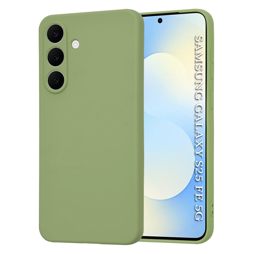 Techsuit SoftFlex pouzdro Samsung Galaxy S25 FE matcha - náhled 1