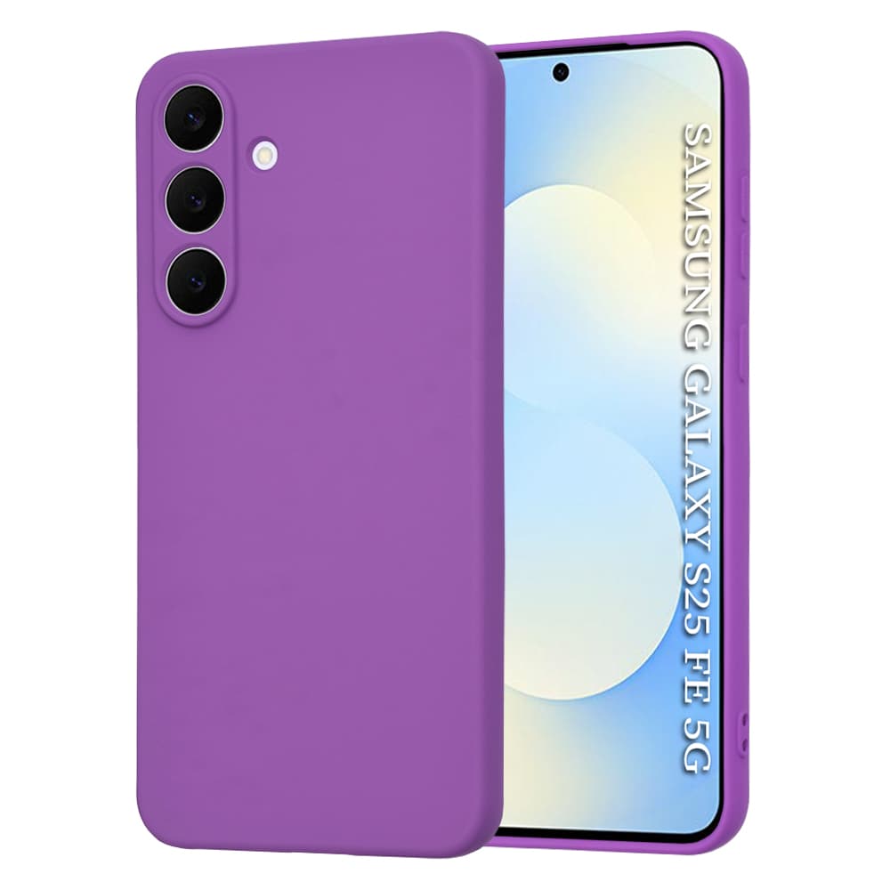 Techsuit SoftFlex pro Samsung Galaxy S25 FE fialový - náhled 1