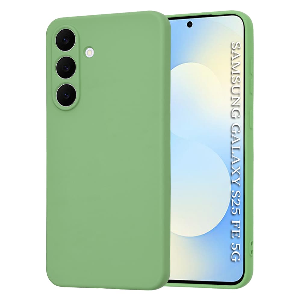 Techsuit SoftFlex pro Samsung Galaxy S25 FE mátově zelený - náhled 1