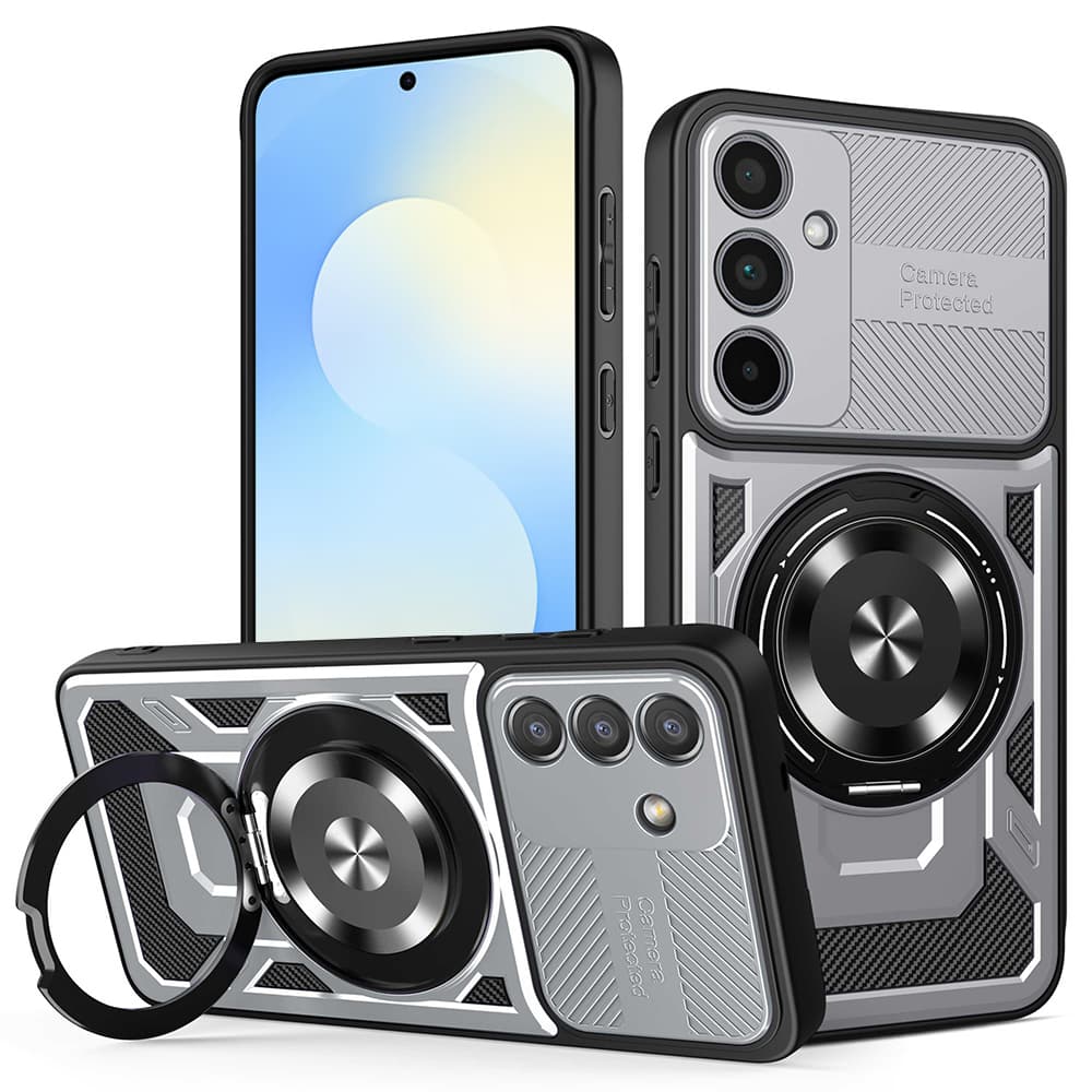Techsuit RuggedCam pro Samsung Galaxy S25 FE šedý - náhled 1