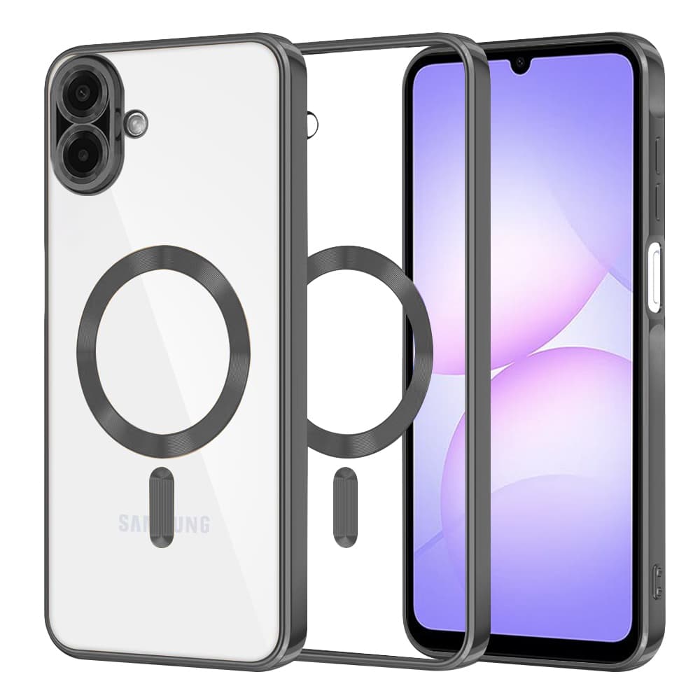 Techsuit Luxury Crystal MagSafe pro Samsung Galaxy A07 4G černý - náhled 1
