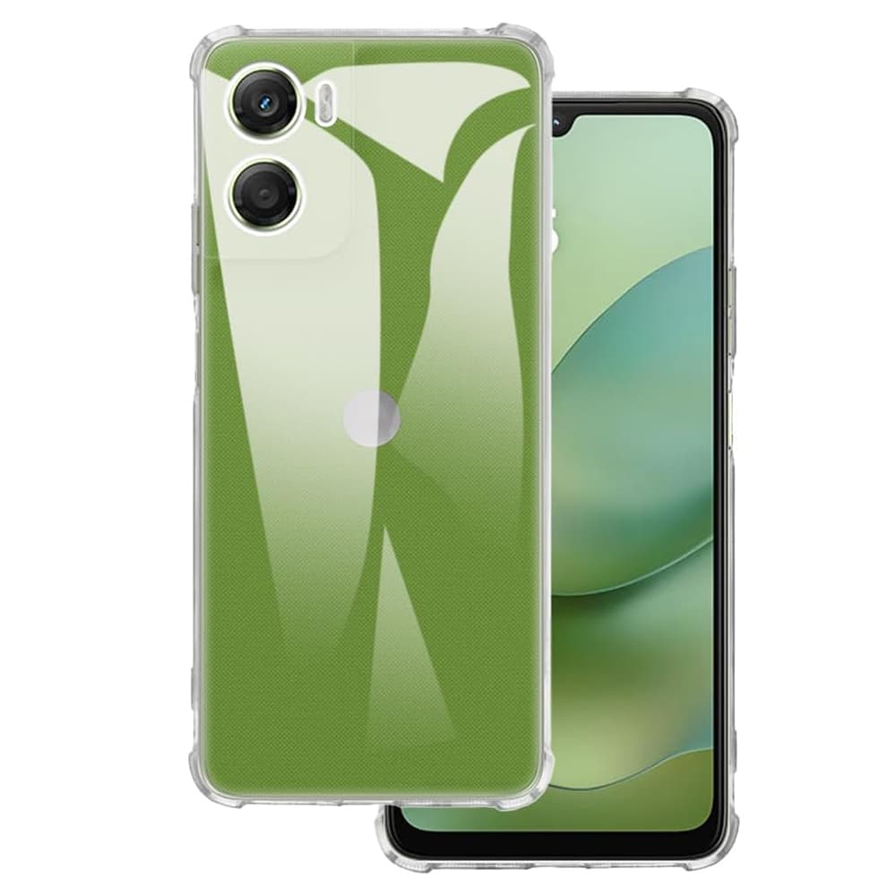 Techsuit Shockproof průhledný silikonový obal Motorola Moto G06 průhledný - náhled 1