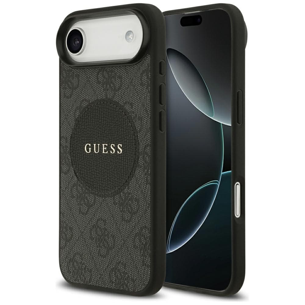 Guess 4G Circle Classic Logo MagSafe GUHMP17MP4PGRSGK iPhone 17 Air černá - náhled 1